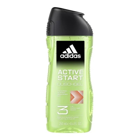 ADIDAS Active Start Duschgel 3in1 250ML 1 ADIDAS Active Start Duschgel 3in1 250ML