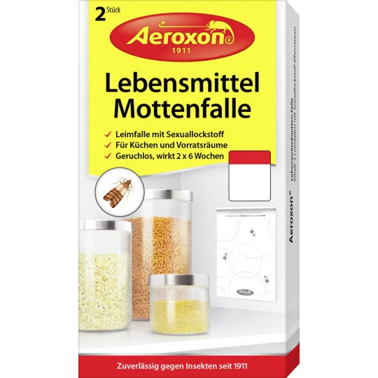 Lebensmittelmotten-Falle 2ST 1 Lebensmittelmotten-Falle 2ST