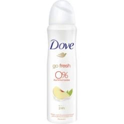DOVE Deo-Spray Go Fresh Pfirsich & Zitrone 0% Aluminiumsalze 150 Ml
