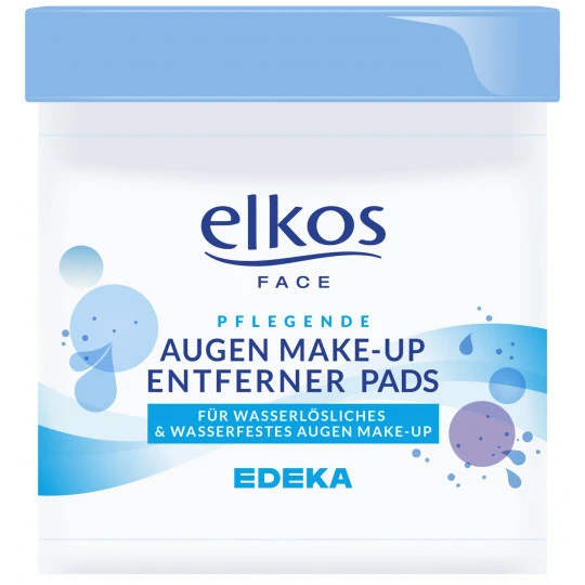 Elkos Augen Make-up Entferner Pads 100ST 1 Elkos Augen Make-up Entferner Pads 100ST