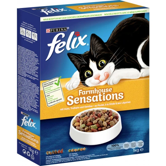 Felix Farmhouse Sensations Huhn 1KG 1 Felix Farmhouse Sensations Huhn 1KG