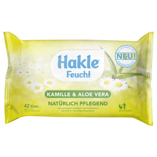 Feuchtes Toilettenpapier Kamille & Aloe Vera 42ST 1 Feuchtes Toilettenpapier Kamille & Aloe Vera 42ST