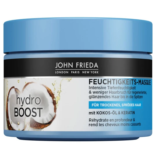 John Frieda Hydro Boost Feuchtigkeit-Masque 250ML 1 John Frieda Hydro Boost Feuchtigkeit-Masque 250ML