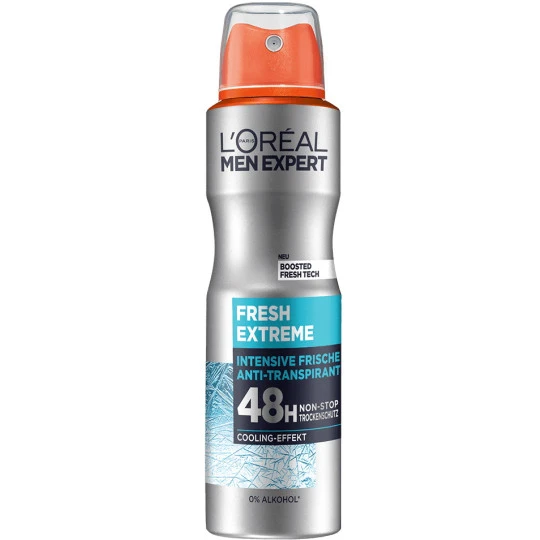 L'Oreal Men Expert Fresh Extreme Intensive Frische Anti-Transpirant 48H 150ML 1 L'Oreal Men Expert Fresh Extreme Intensive Frische Anti-Transpirant 48H 150ML
