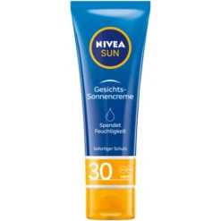 NIVEA Sun Gesichtssonnencreme Sofortiger Schutz LSF30 50ML