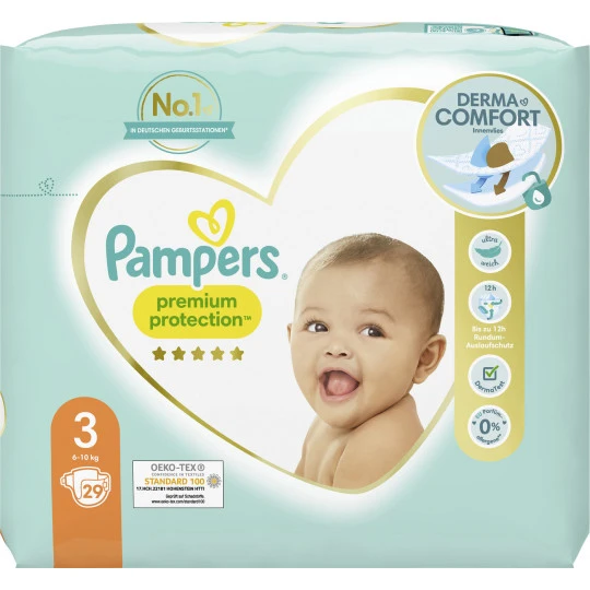 Pampers® Premium Protection 3 6-10KG 29ST 1 Pampers® Premium Protection 3 6-10KG 29ST