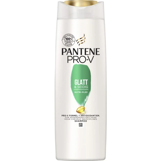 Pantene Pro-V Glatt & Seidig Shampoo 300ML 1 Pantene Pro-V Glatt & Seidig Shampoo 300ML