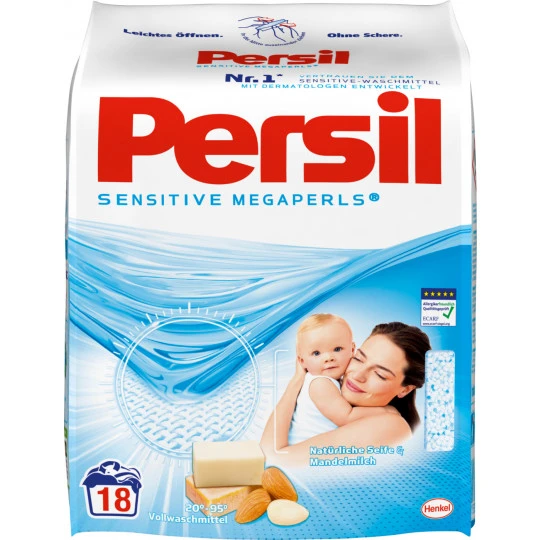 Persil® Sensitive Megaperls 1,332KG 18WL 1 Persil® Sensitive Megaperls 1,332KG 18WL